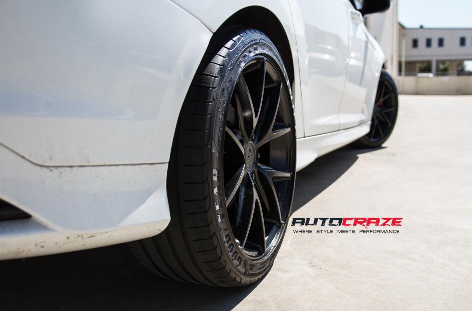 FORD FOCUS  5 STUD  MISANO MATTE BLACK